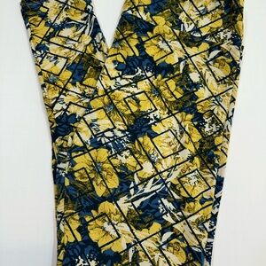 LulaRoe Yellow Tall and Curvy Leggings